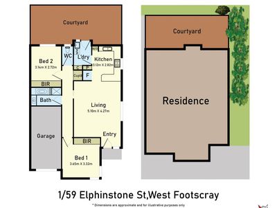 1 / 59 Elphinstone Street, West Footscray