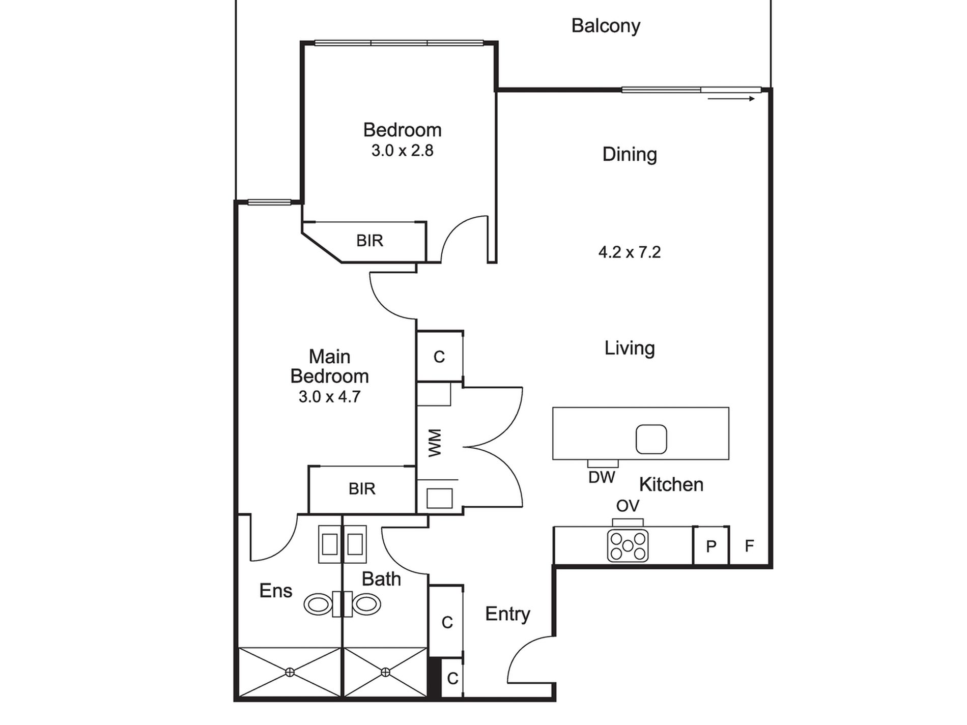 1102 / 3 Yarra Street, South Yarra