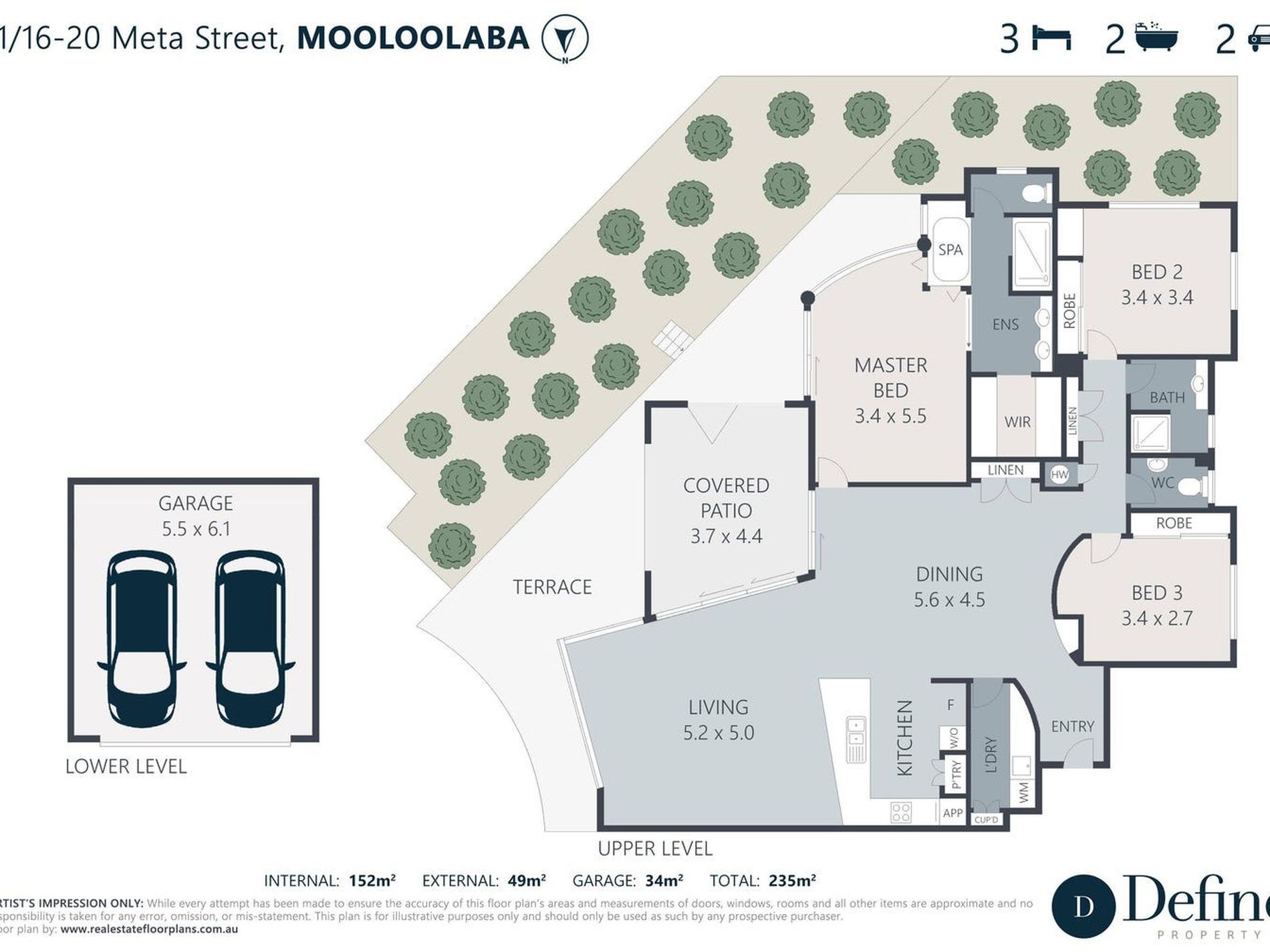 1 / 16-20 Meta Street, Mooloolaba Floor Plan