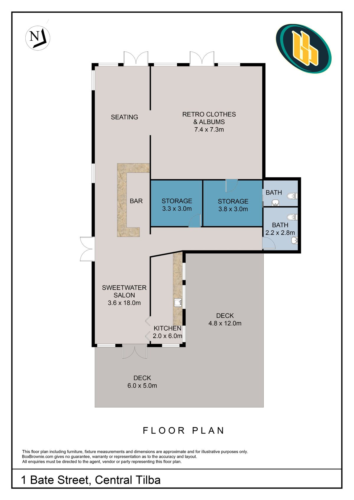 1 Bate Street, Central Tilba