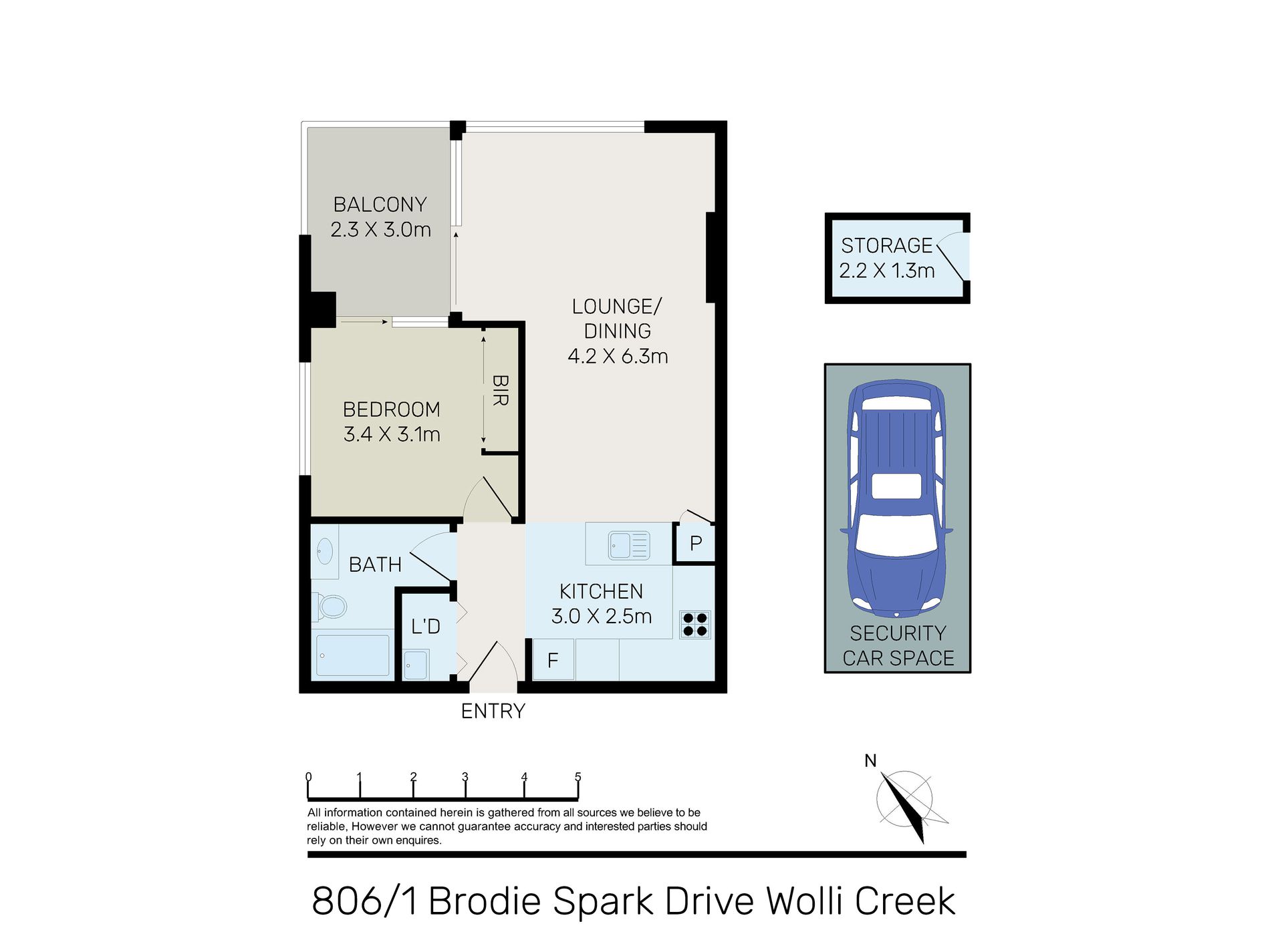 806 / 1 Brodie Spark Drive, Wolli Creek