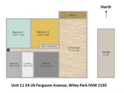 11 / 24 Ferguson Avenue, Wiley Park