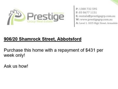 906 / 20 Shamrock Street, Abbotsford