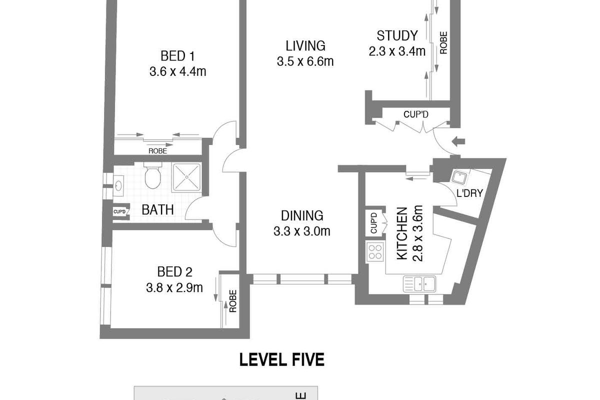 15 / 442 Edgecliff Road, Edgecliff