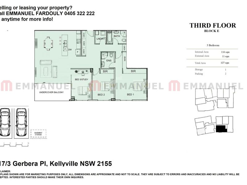 317 / 3 Gerbera Place, Kellyville