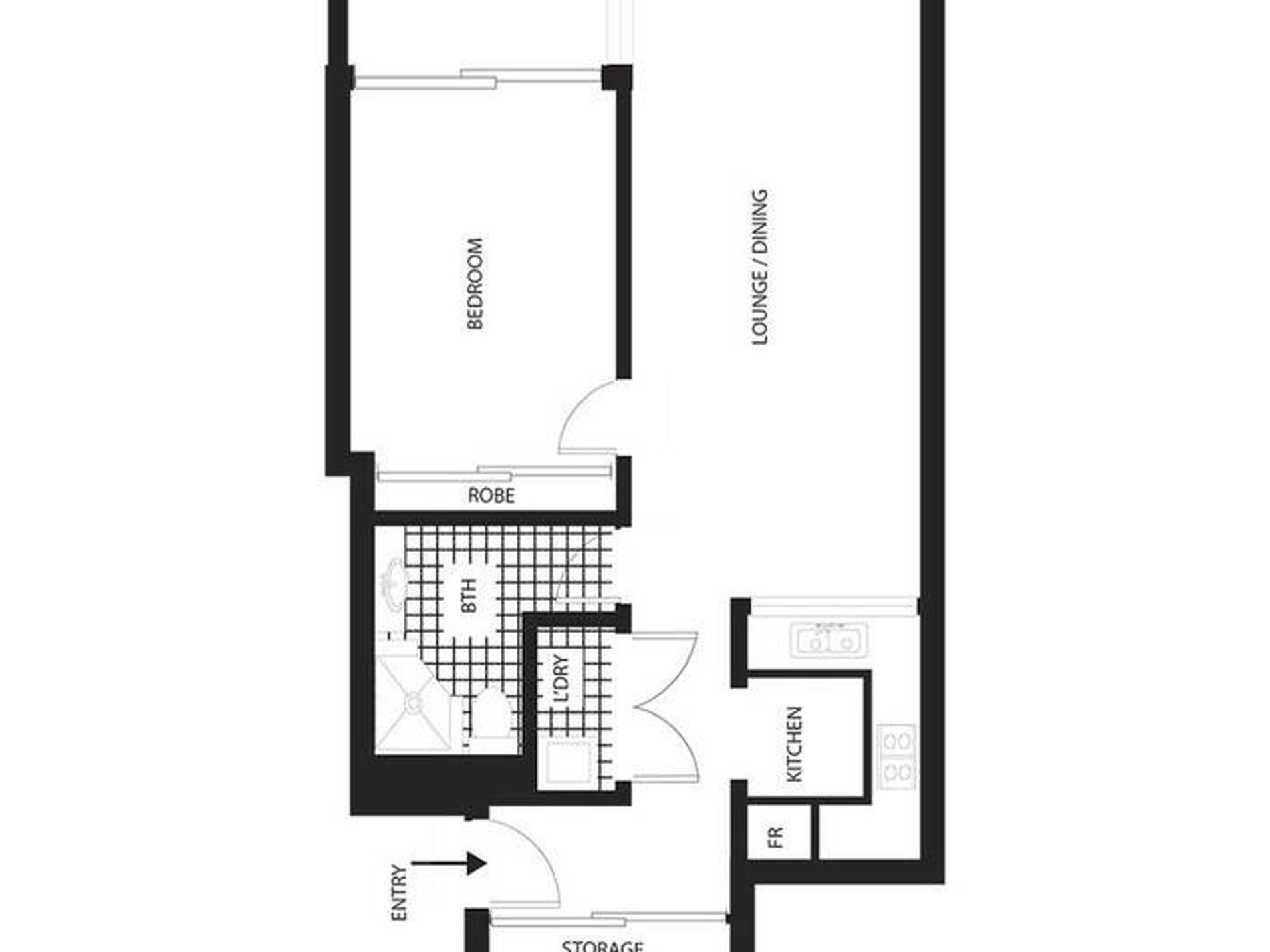 1203 / 1 Hosking Place, Sydney