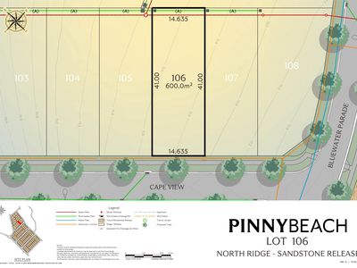 Lot 106, Cape View, Pinny Beach