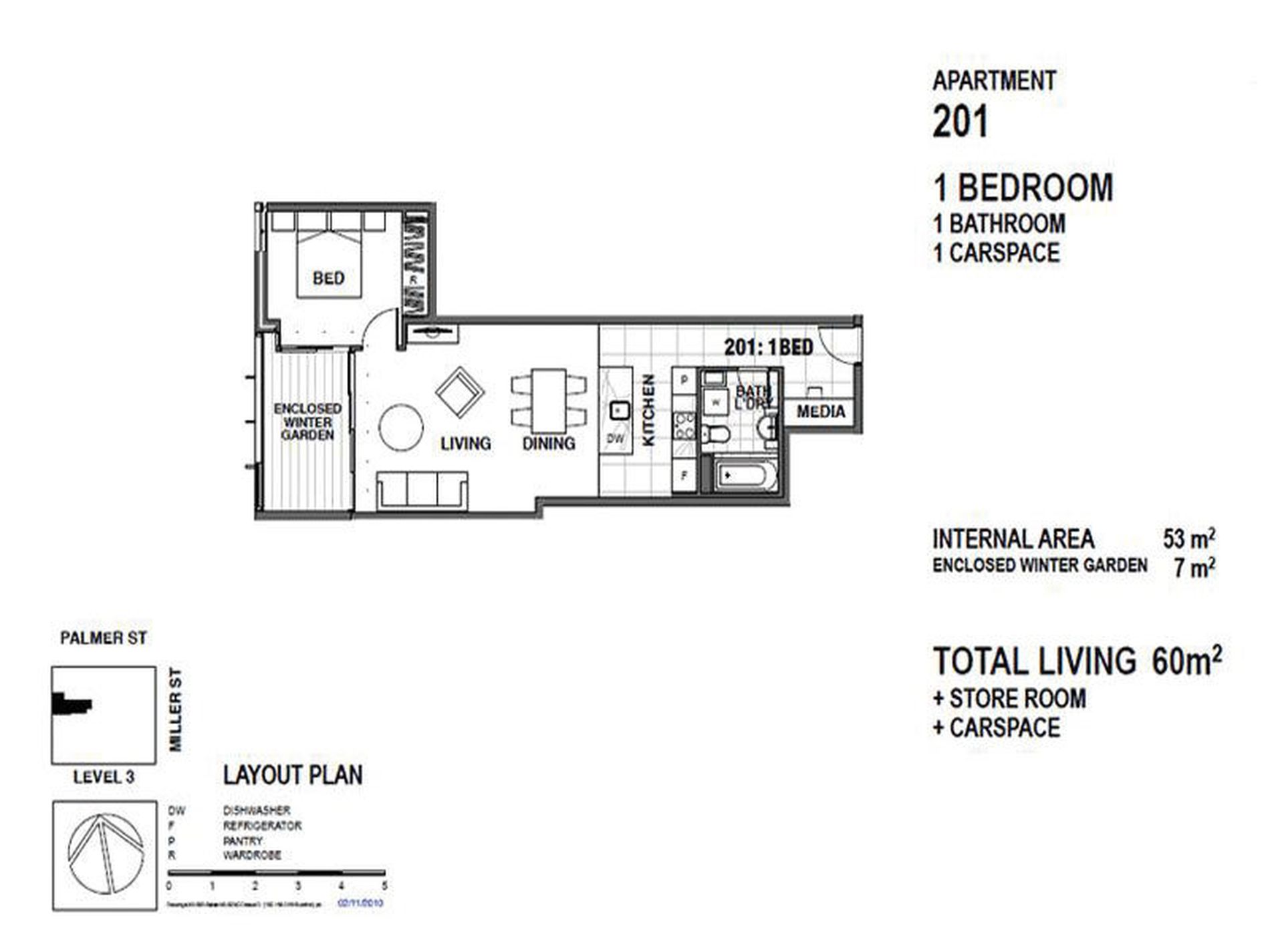 201 / 520 Cnr Miller Street & Palmer Street, Cammeray