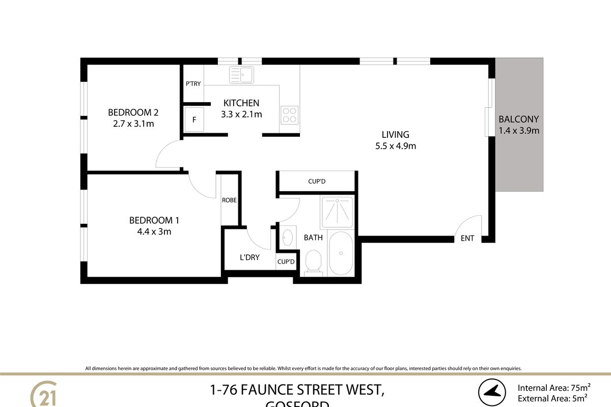 1 / 76 Faunce Street West, Gosford