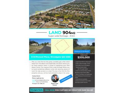 LOT / 8 Driftwood Place, Woodgate