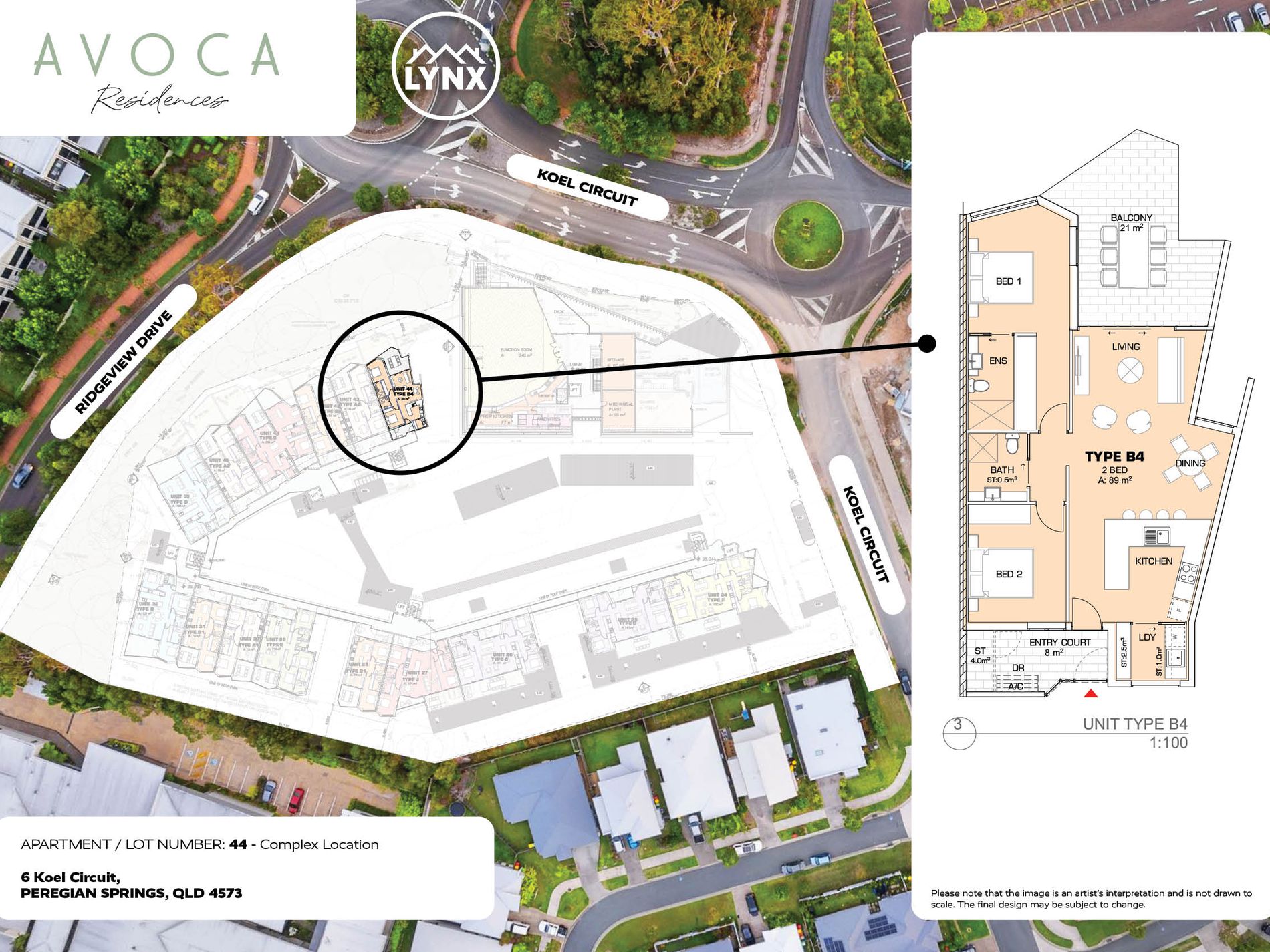 44 / 6 KEOL CIRCUIT , Peregian Springs