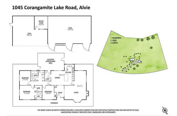 1045 CORANGAMITE LAKE ROAD, Alvie