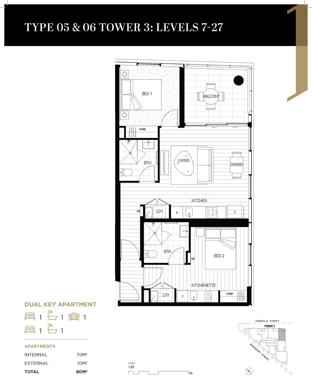 32506 / 1 Cordelia Street, South Brisbane