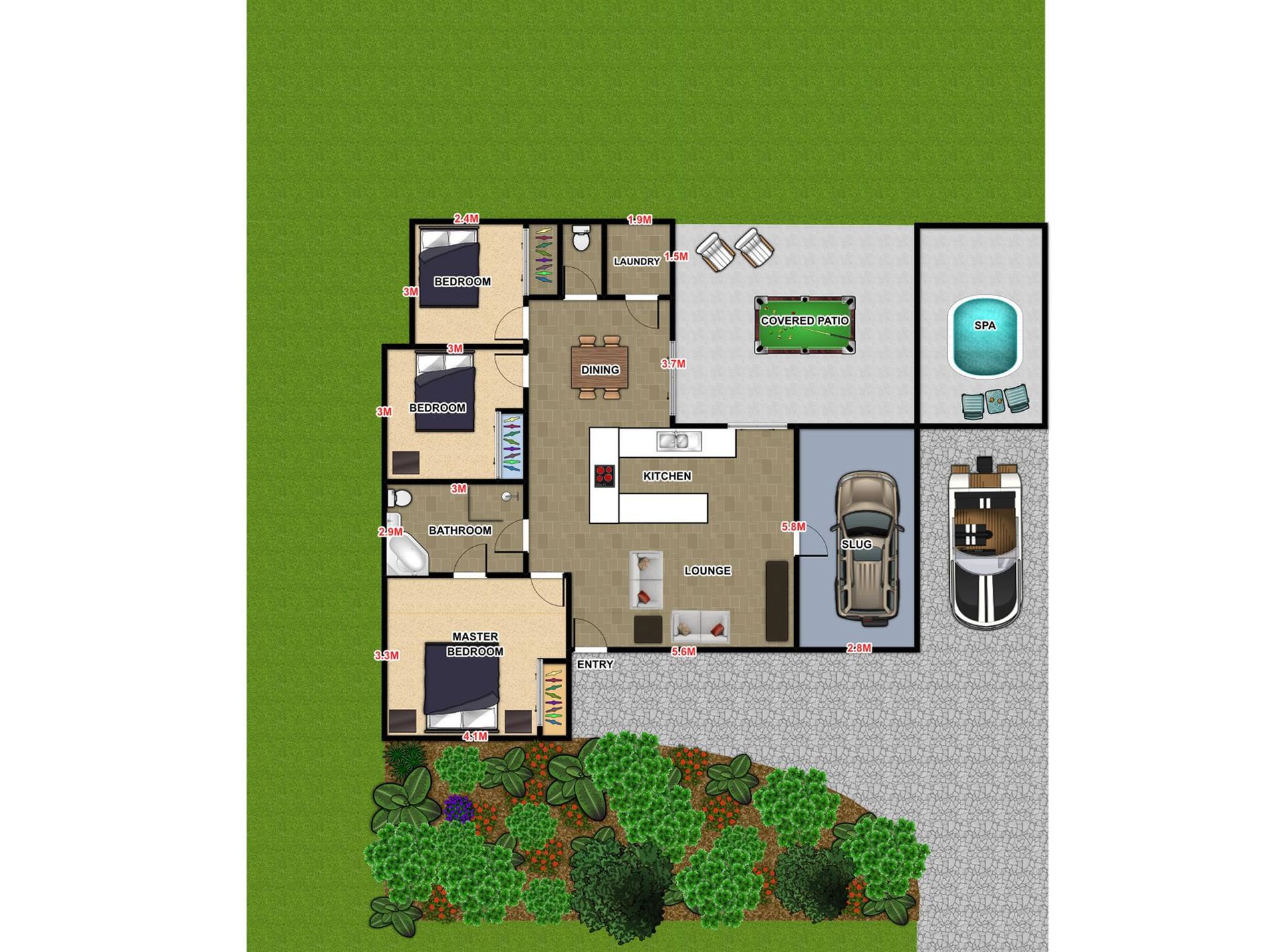 12 Taylor Street, Marcoola Floor Plan