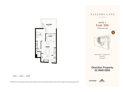 1 Bed / 25-29 Longueville Road, Lane Cove