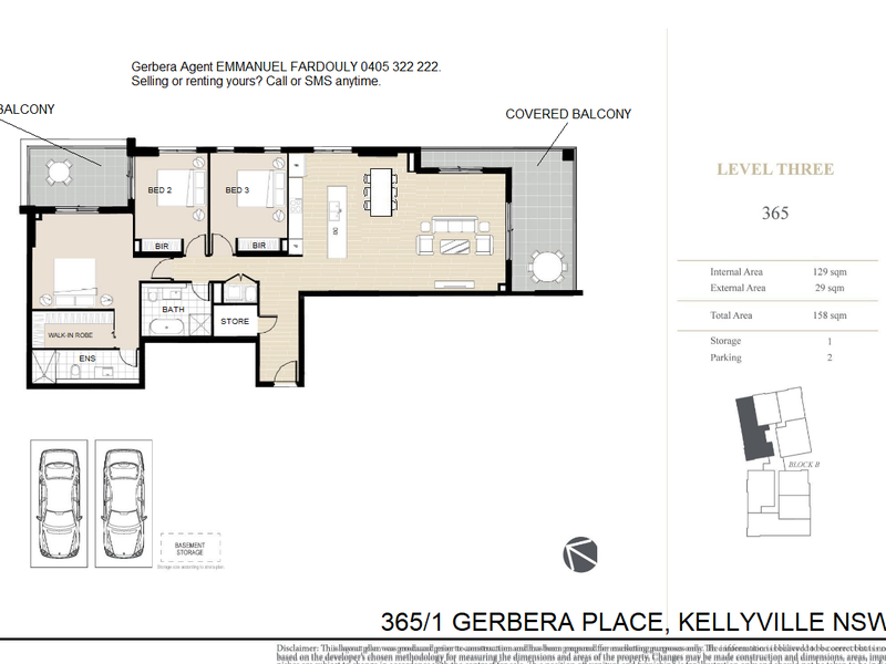 365 / 1 Gerbera Pl, Kellyville
