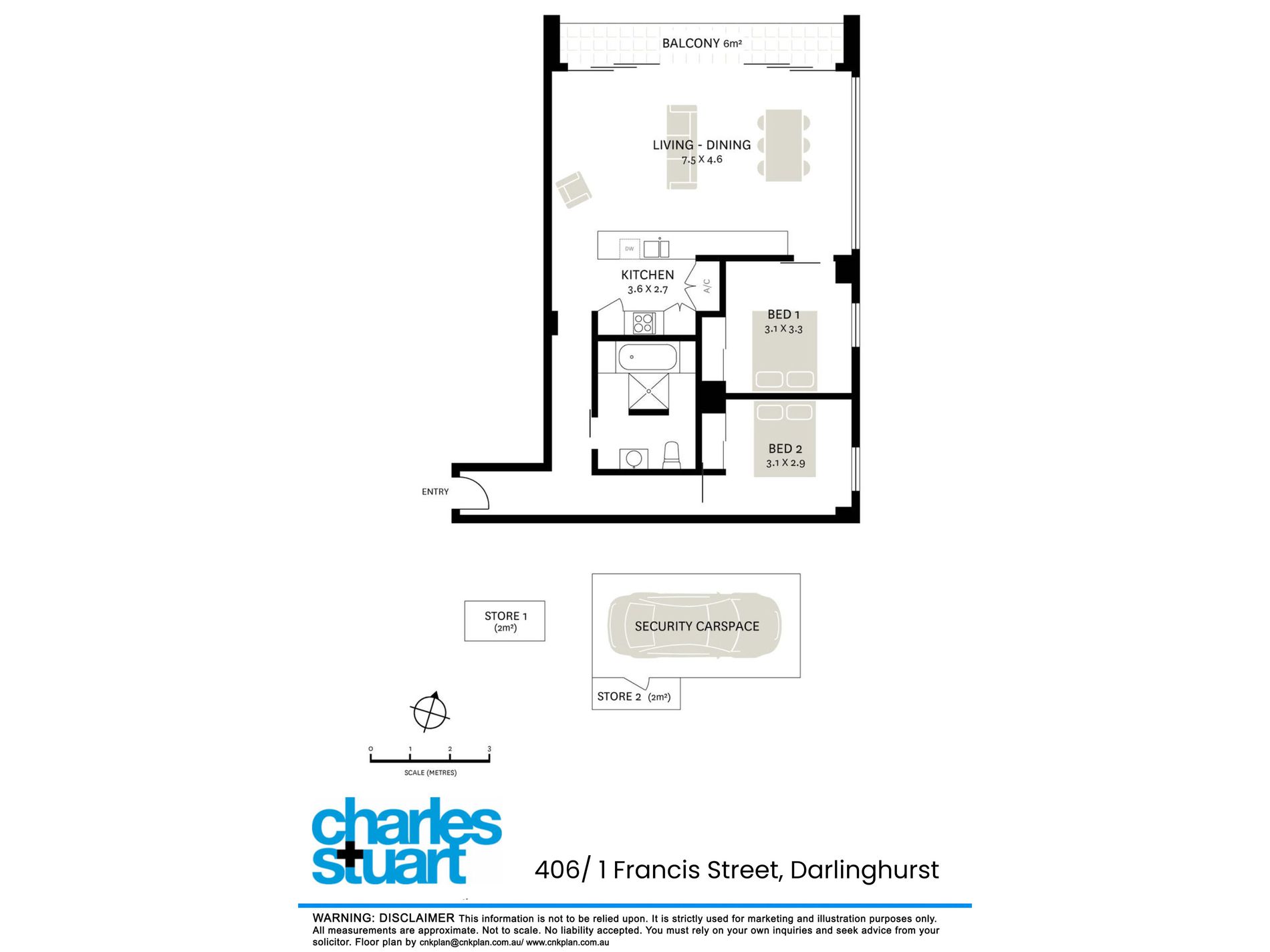 406 / 1 Francis Street, Darlinghurst