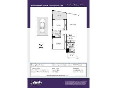 1606 / 1 Australia Avenue, Sydney Olympic Park