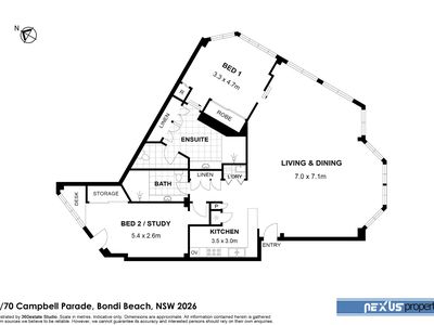 3 / 70 Campbell Parade, Bondi Beach