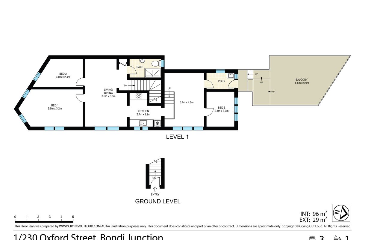 1st floor / 230 Oxford Street, Bondi Junction