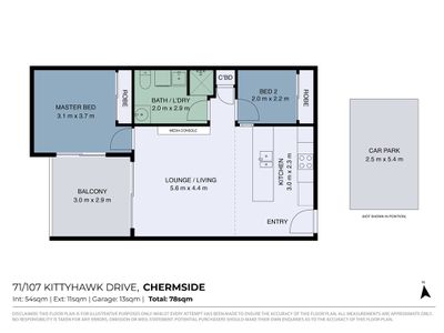 71 / 107 KITTYHAWK DRIVE, Chermside