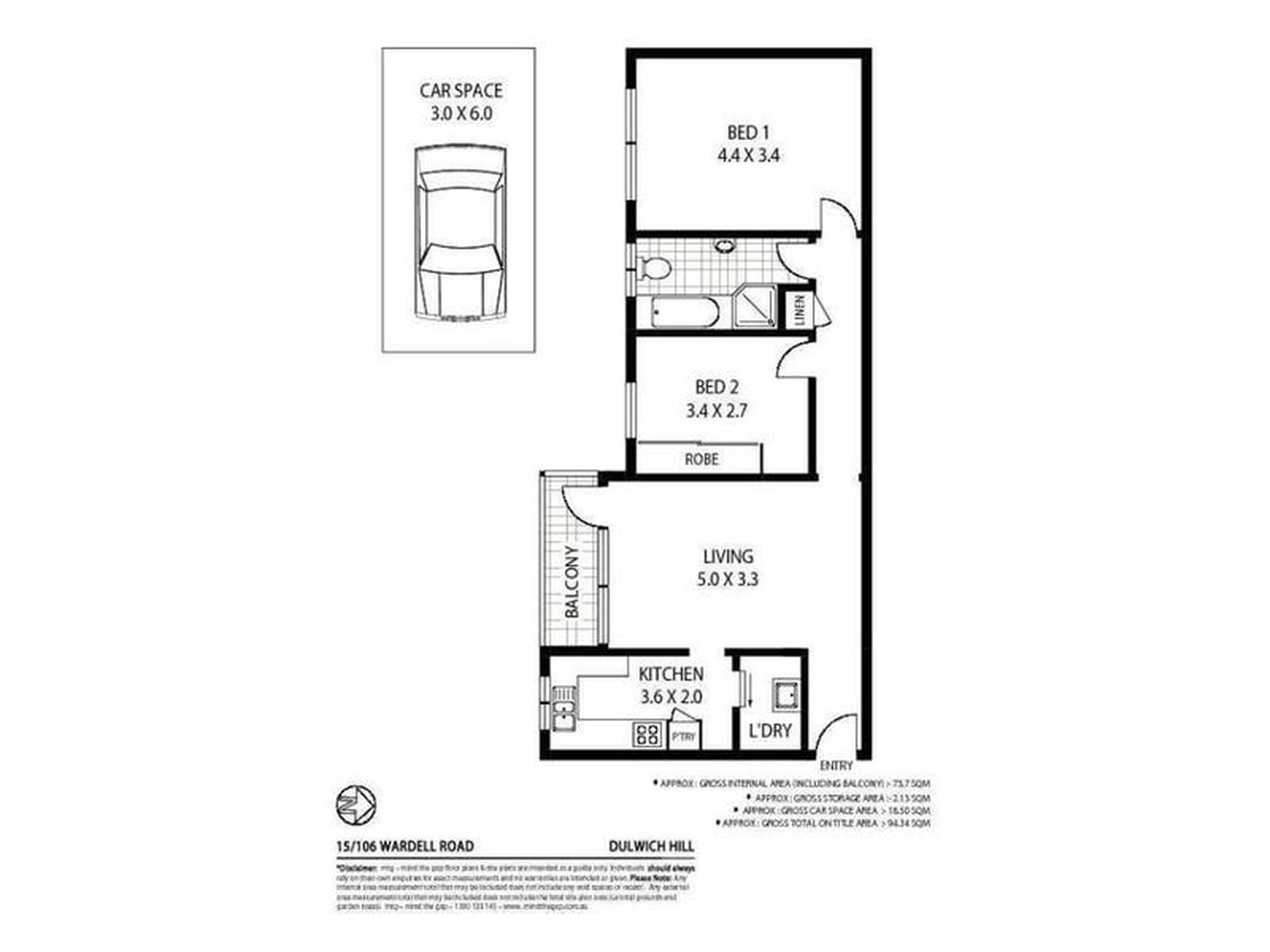 15 / 106 Wardell Road, Dulwich Hill