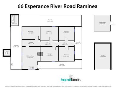 66 Esperance River Road, Raminea
