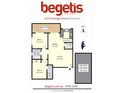 12 / 19 George Street, Burwood