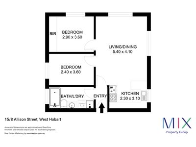 15 / 8 Allison Street, West Hobart