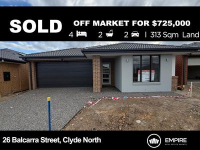26 Balcarra Street, Clyde North