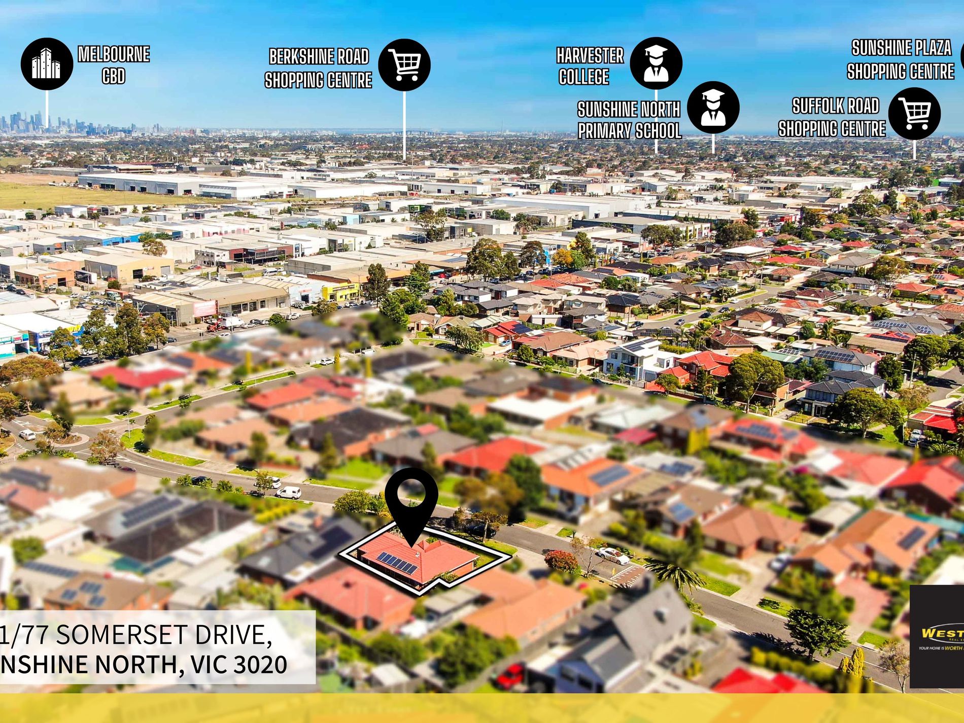 1 / 77 Somerset Drive, Sunshine North