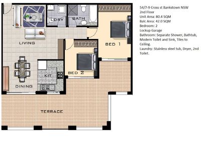 54 / 7-9 Cross Street, Bankstown