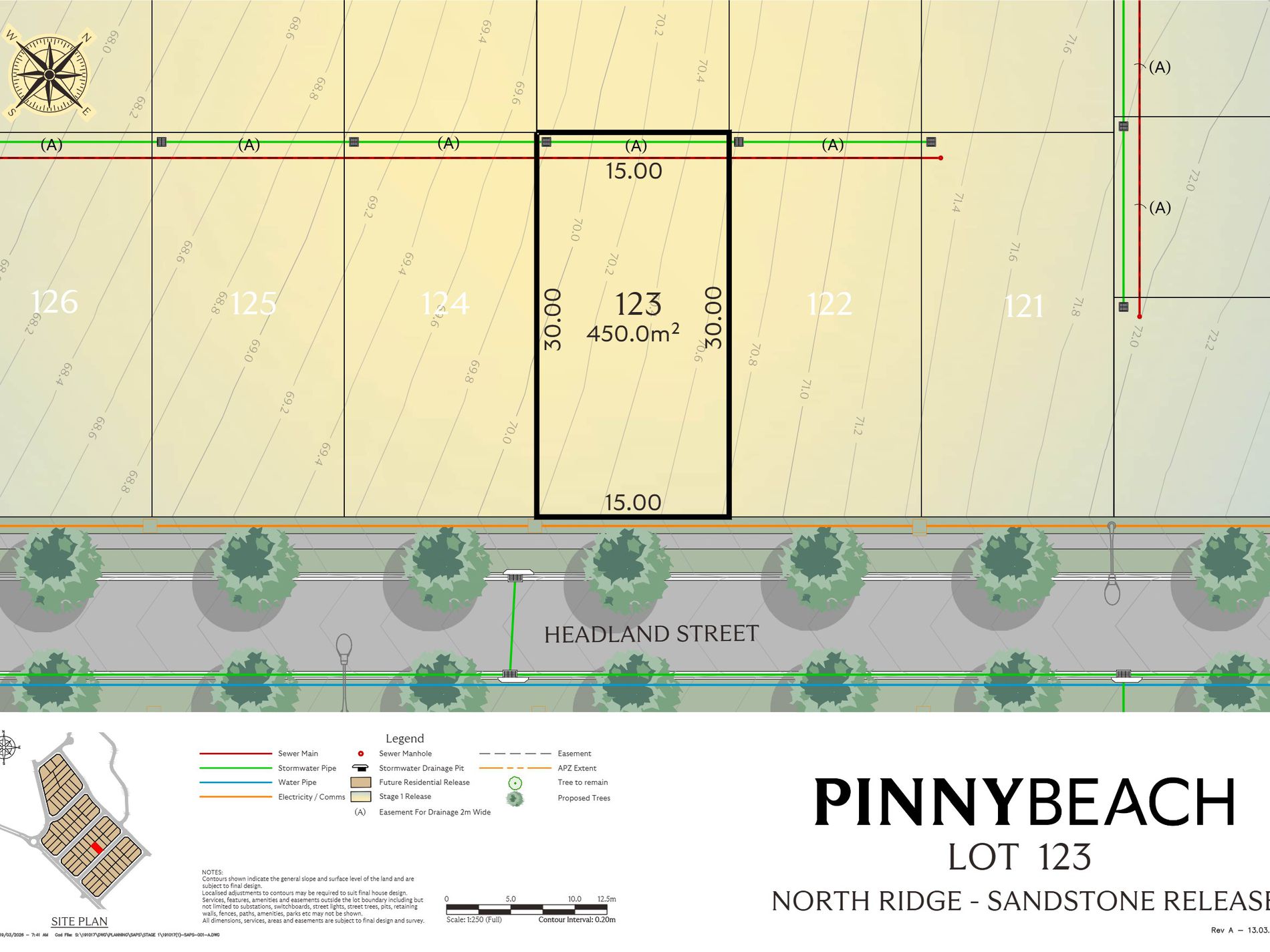 Lot 123, Headland Street, Pinny Beach