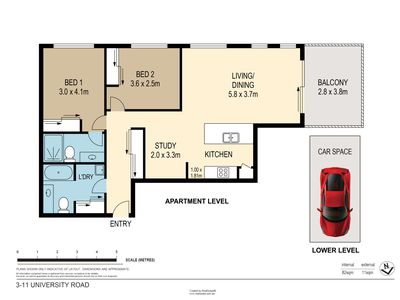 3 / 11 University Road, Mitchelton
