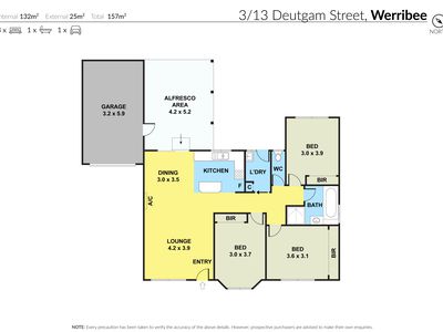 3 / 13 Deutgam Street, Werribee