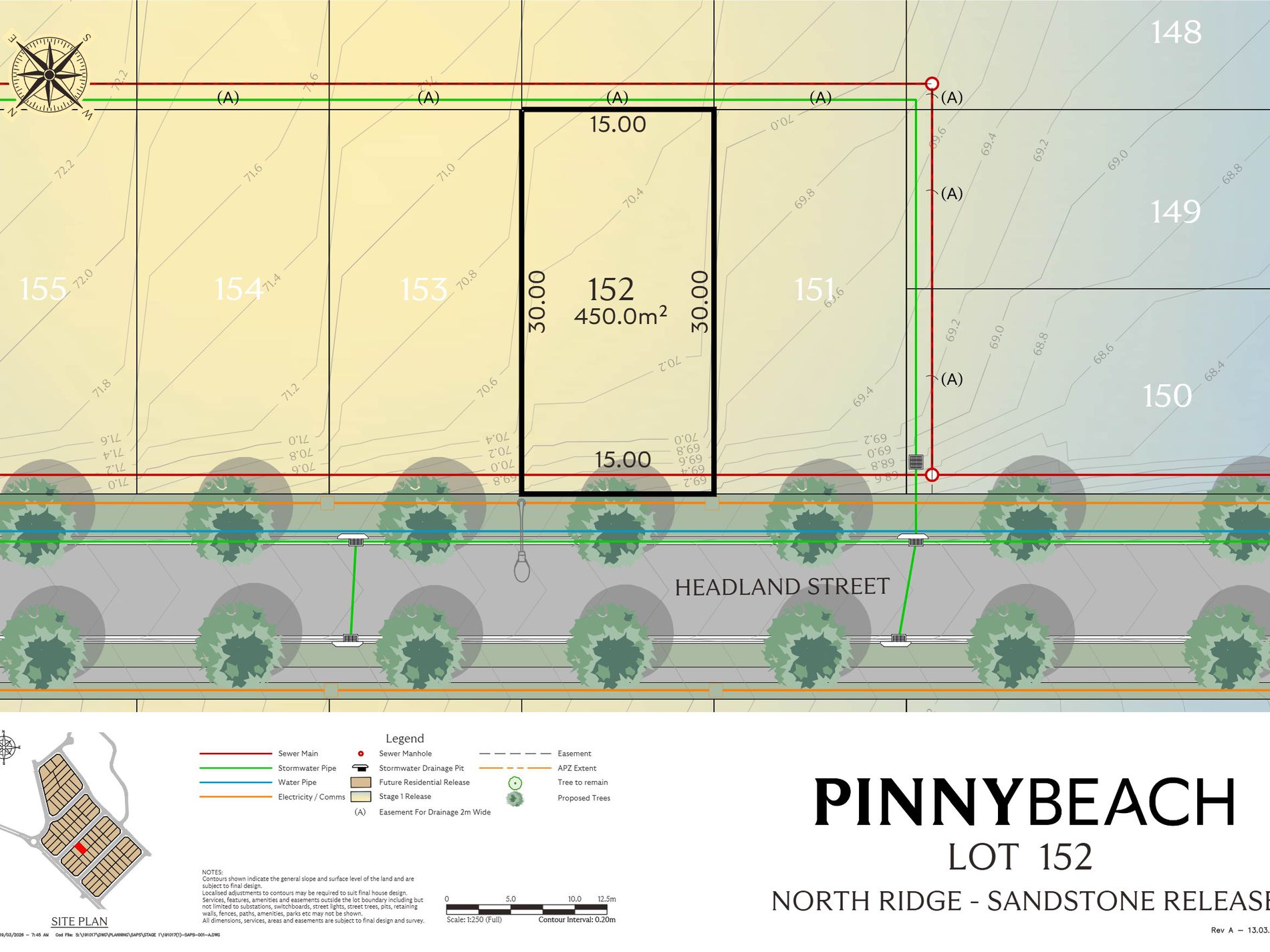 Lot 152, Headland Street, Pinny Beach