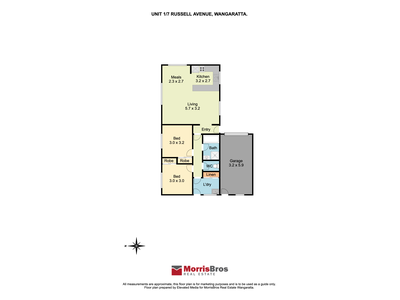 1 & 2 / 7 Russell Avenue, Wangaratta