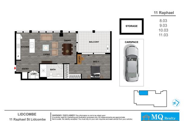 1103 / 11 Raphael Street, Lidcombe