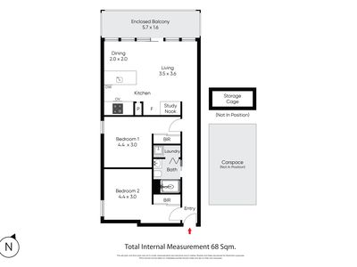 710 / 3 Olive York Way, Brunswick West