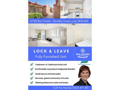 4 / 128 Burt Street, Boulder