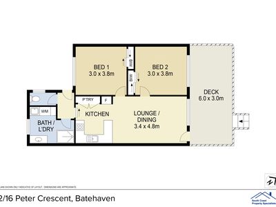 2 / 16-18 Peter Crescent, Batehaven