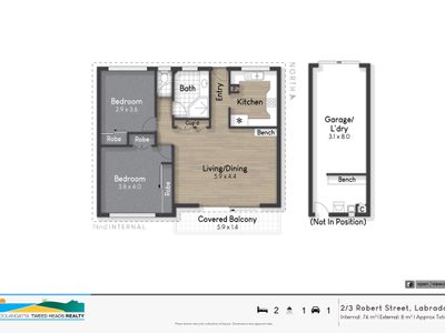 2 / 3 Robert Street, Labrador