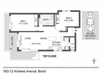 16 / 2-12 Andrews Avenue, Bondi