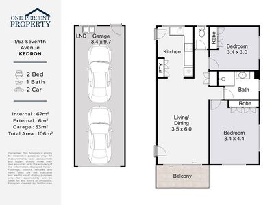 1 / 53 Seventh Avenue, Kedron