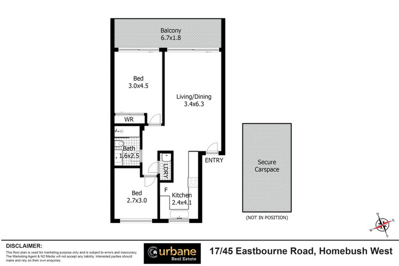 17 / 45 Eastbourne Road, Homebush West