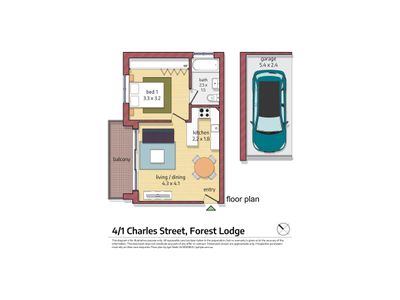 4 / 1 Charles Street, Forest Lodge