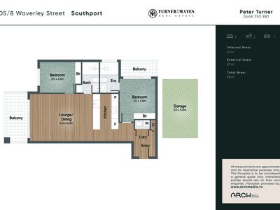 305 / 8 Waverley Street, Southport