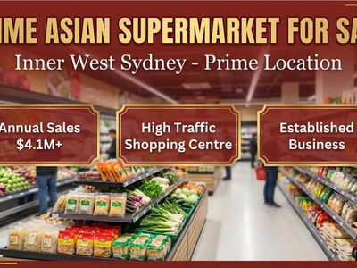 Asian Supermarket in Wentworth Point