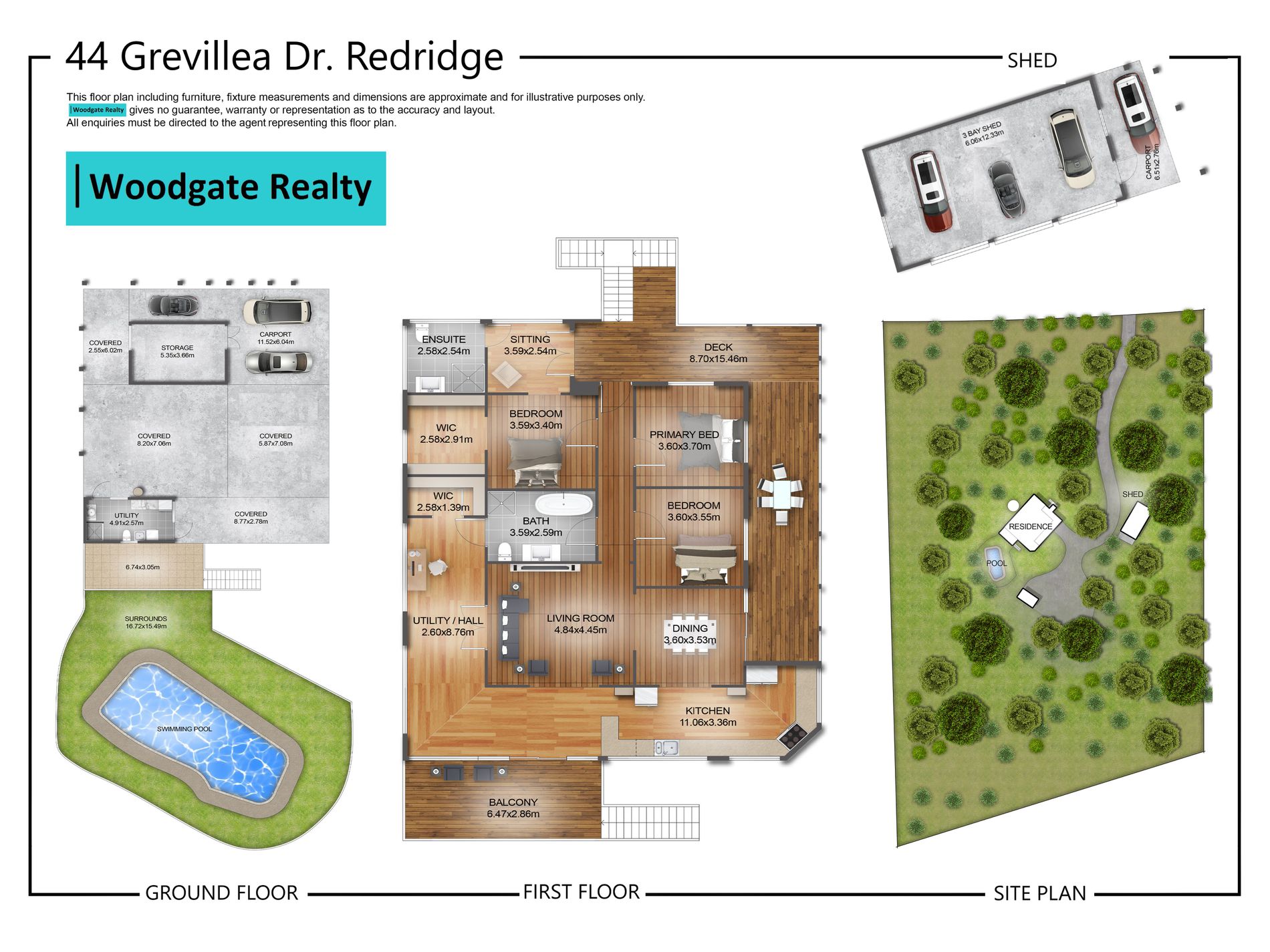 44 GREVILLEA DRIVE, Redridge