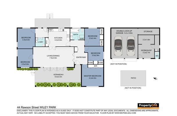 44 Rawson Street, Wiley Park